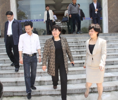 九江市臺(tái)辦主任周三連蒞臨仙客來(lái)公司視察