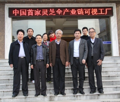 國(guó)際靈芝研究會(huì)主席林志彬教授一行蒞臨仙客來(lái)指導(dǎo)靈芝研究和產(chǎn)品開(kāi)發(fā)